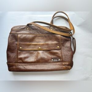 Leather Messenger Bag